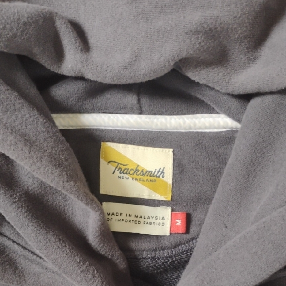 Tracksmith Blue Hoodie Sweater - Picture 2 of 3